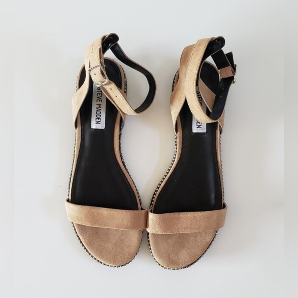 Steve Madden Salute Women's Suede Sandal Size 7.5